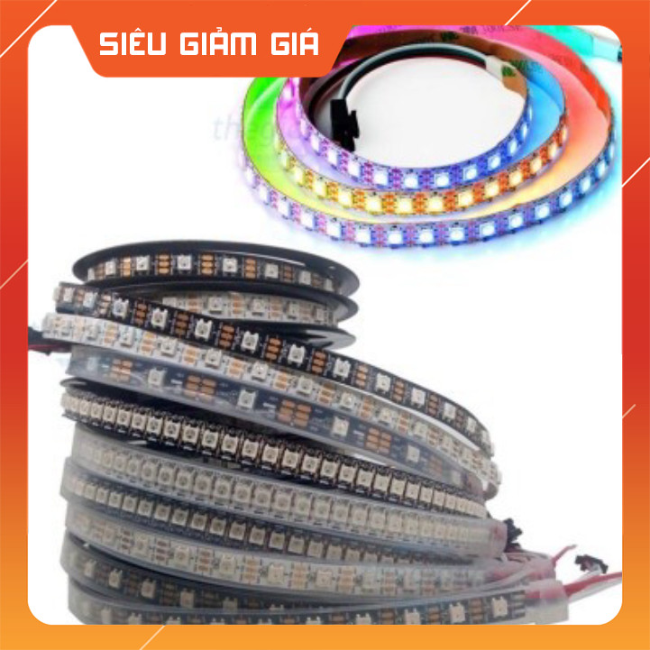 LED Dây 5050 RGB WS2812 60 LED/m 5VDC Dài 1m SmartFix Linh Kiện