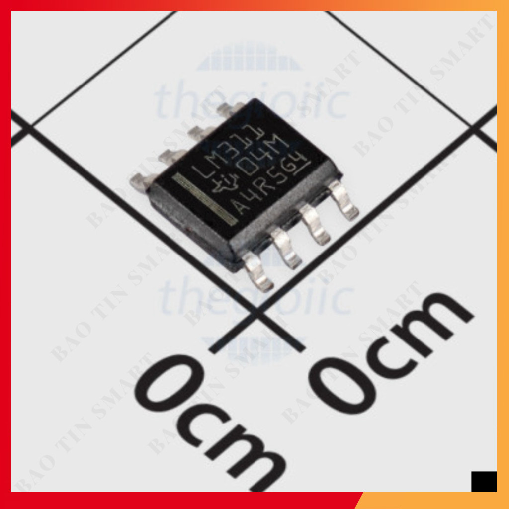 [5 Cái]- LM311D IC Comparator, Open Collector/Emitter, 8-SOIC Shop ekit.vn
