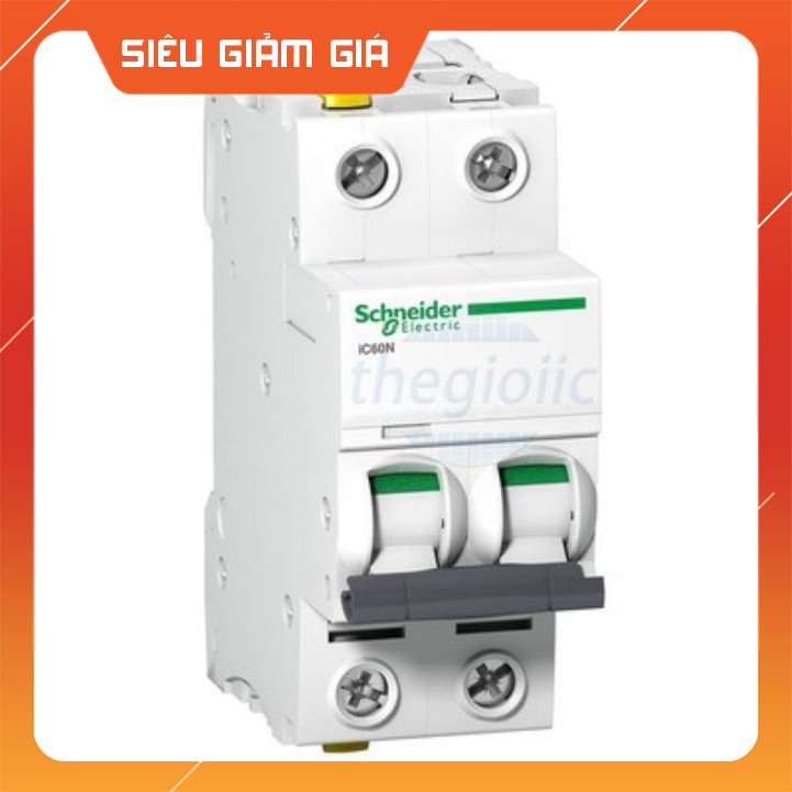 A9F74250 Aptomat MCB Schneider 2 Cực 50A SmartFix Linh Kiện