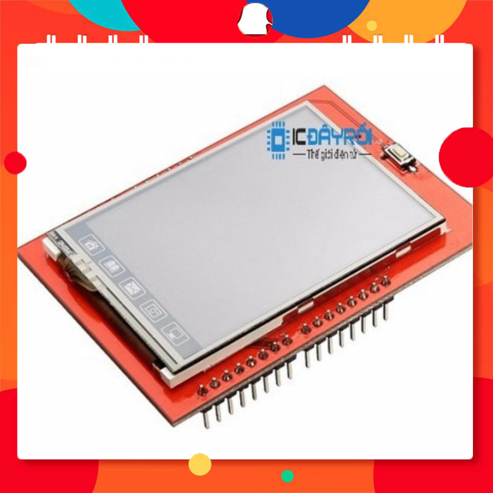 Màn hình LCD TFT cảm ứng Arduino 2.4 inch TechParts Việt