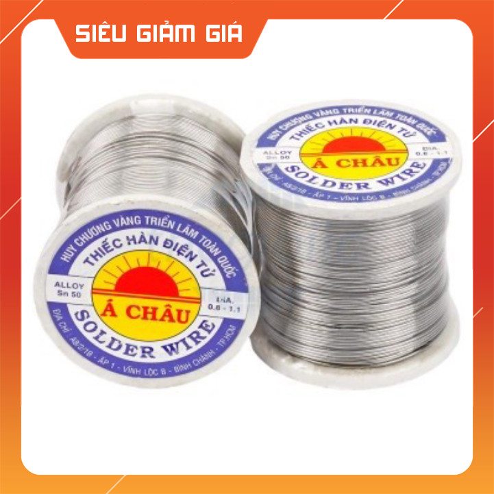 Thiếc Hàn 0.8 Sn50 Pb50 150G Á Châu SmartFix Linh Kiện