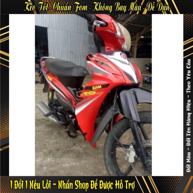 Tem elegant sr trắng đỏ