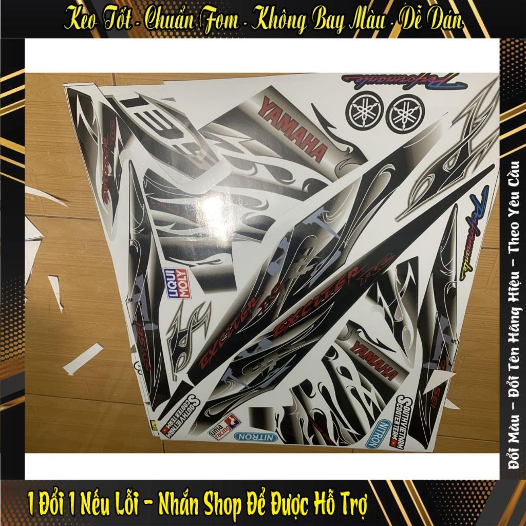 Tem ex nhỏ, ex 2006 - 2010 trắng đen lửa