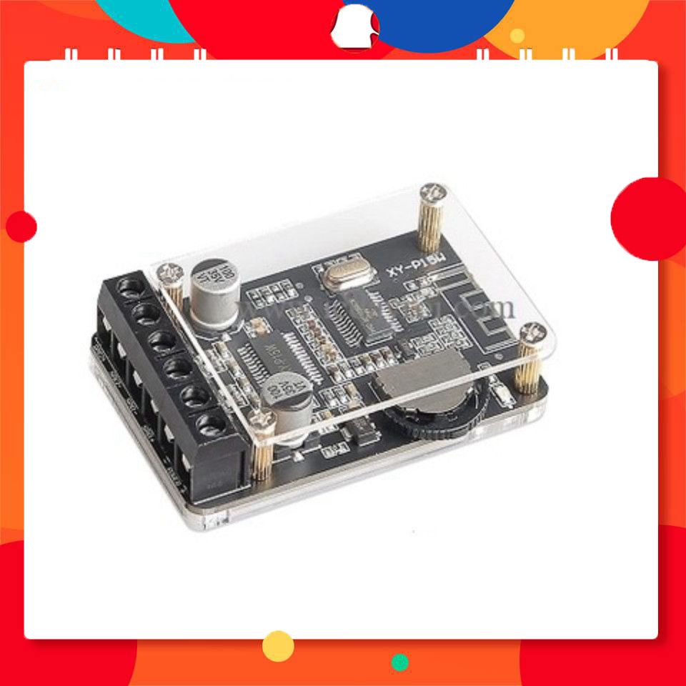 Mạch khuếch đại âm thanh bluetooth 2*15W XY-P15W (Kèm vỏ) TechParts Việt