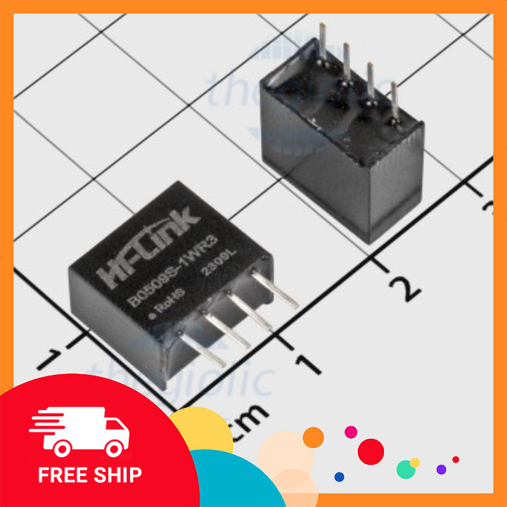 HLK-B0509S-1WR3 Chuyển Đổi DC-DC Vào 5V Ra 9V 1W Điện Tử Tín Phát