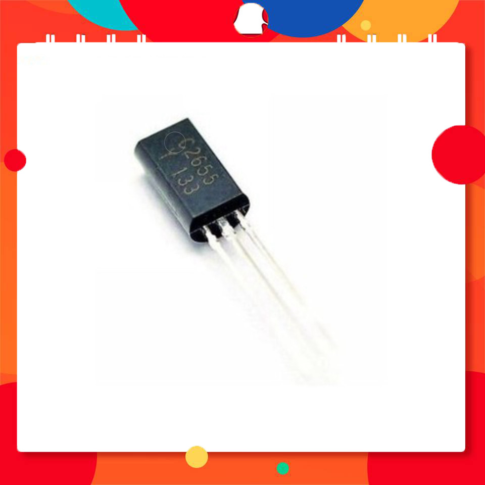 [30 Cái]- C2655 2SC2655 NPN 2A 60V TO-92L TechParts Việt
