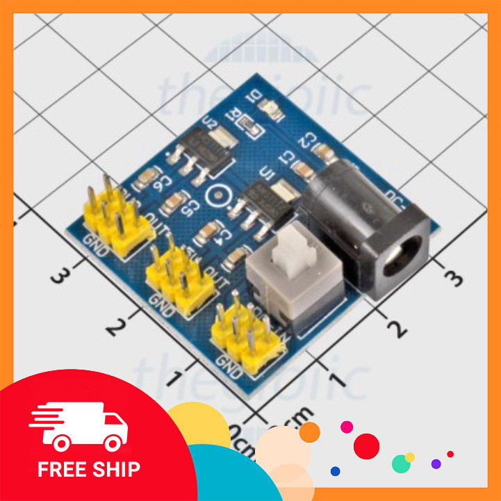 [2 Cái]- AMS1117 Mạch Ổn Áp 3 Ngõ Ra 3.3V 5V 12V Điện Tử Tín Phát