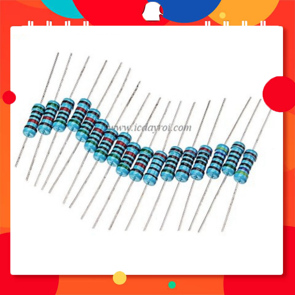 [30 Cái]- Điện trở 10R 1W 1% TechParts Việt