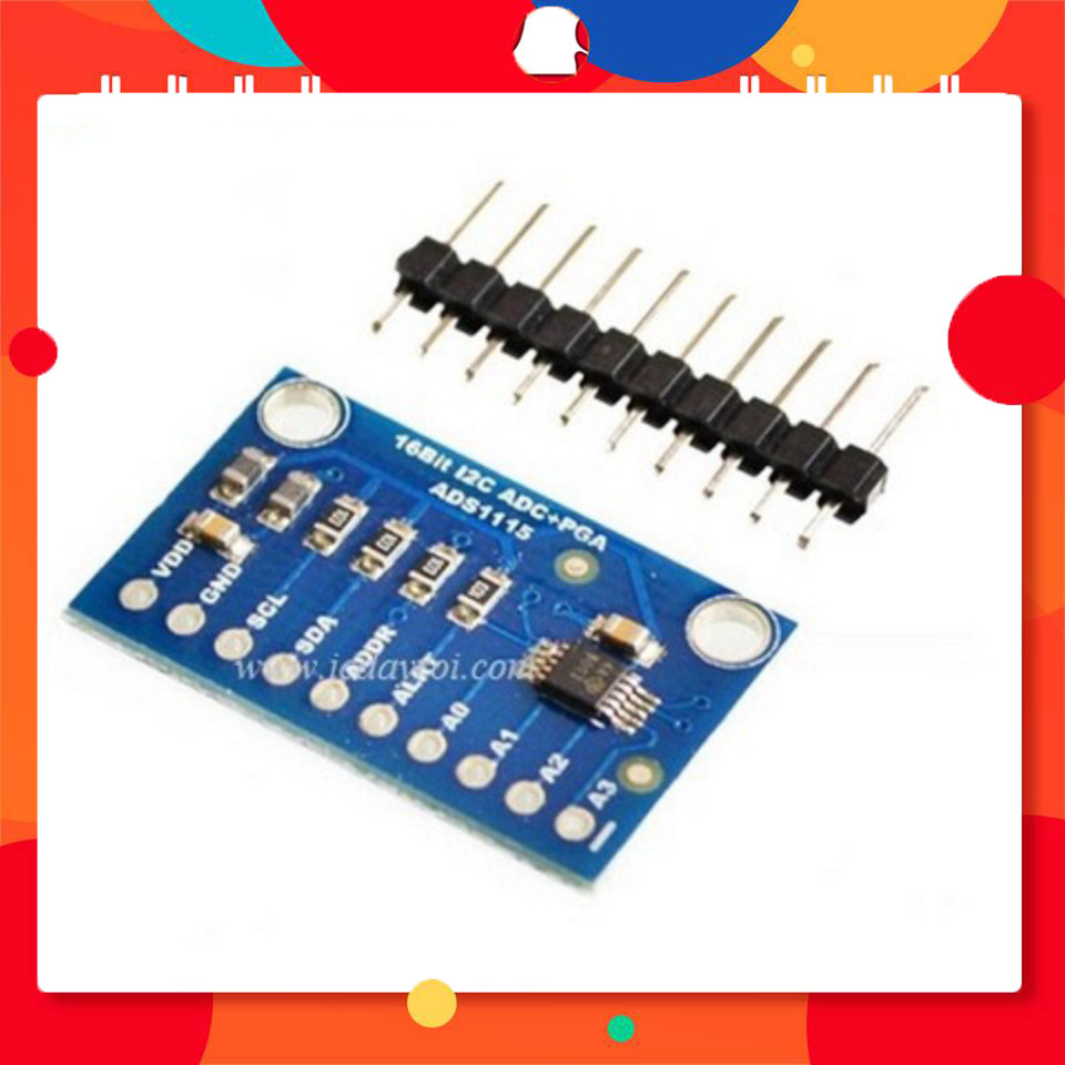 ADS1115 Analog digital converter 16-bit TechParts Việt