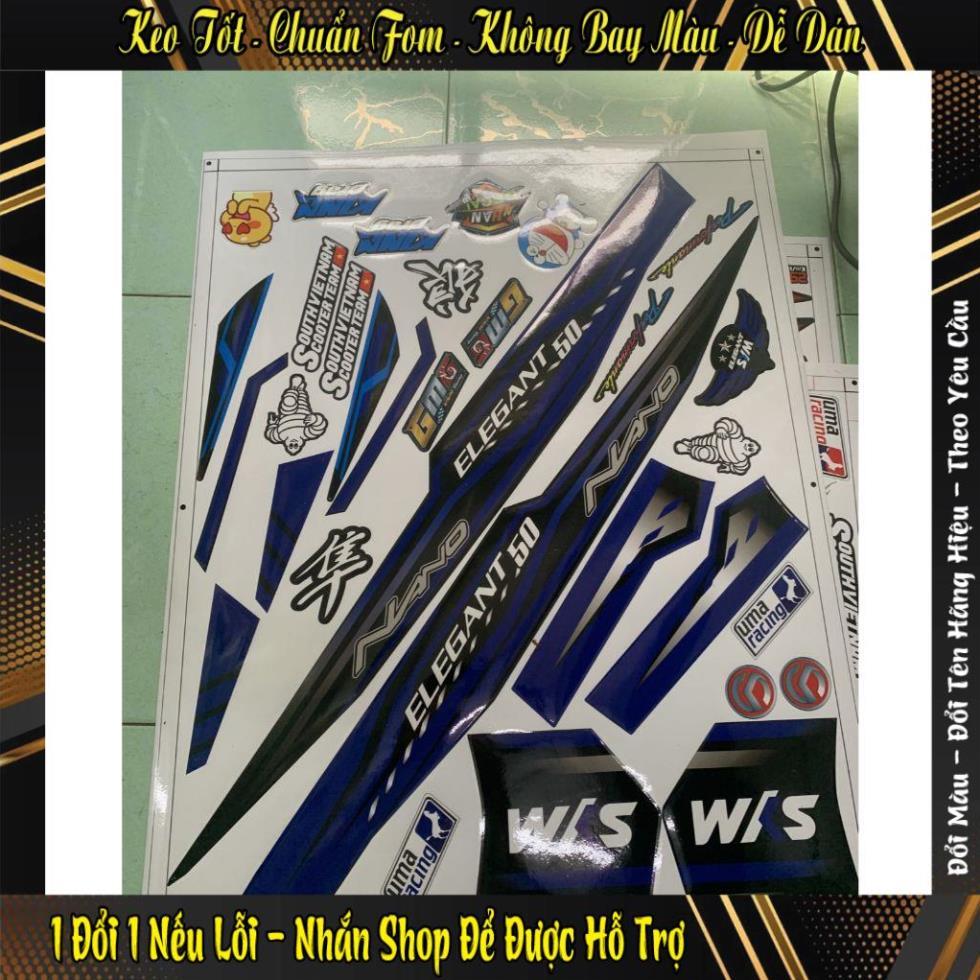 Tem elegant nano xanh đen