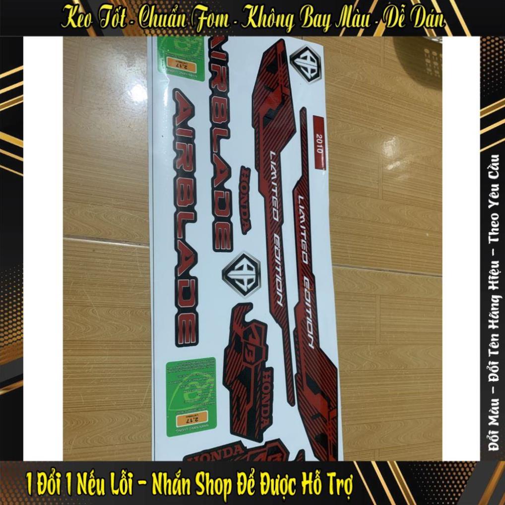 Tem ab 2010 đỏ đen