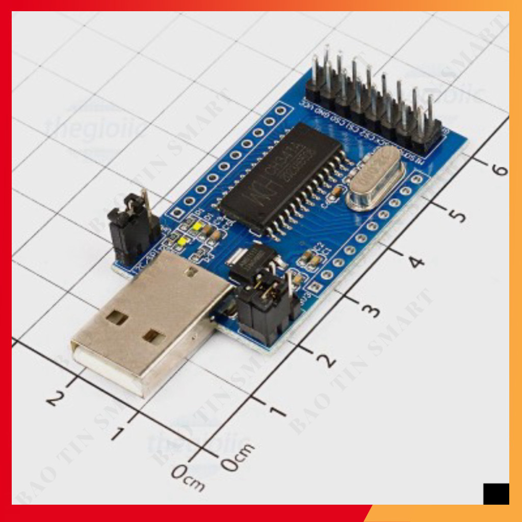 CH341A Module Chuyển Đổi USB To UART/I2C/SPI Shop ekit.vn
