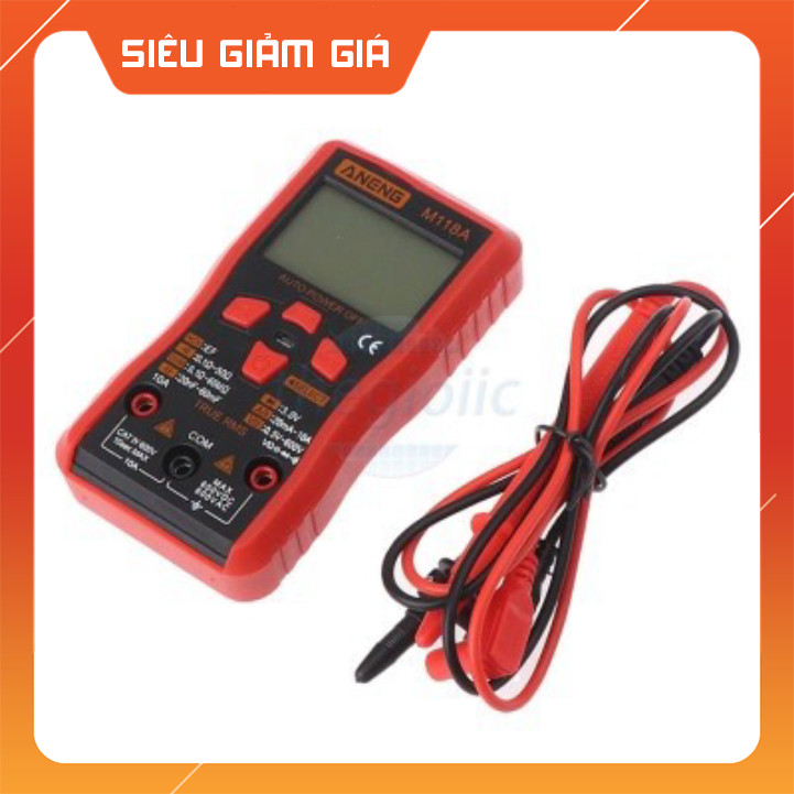 ANENG M118A Đồng Hồ Đo Hiển Thị Số True RMS SmartFix Linh Kiện