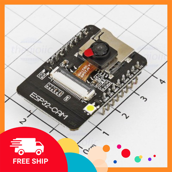 ESP32-CAM AI-Thinker Bluetooth Camera OV2640 Module Điện Tử Tín Phát