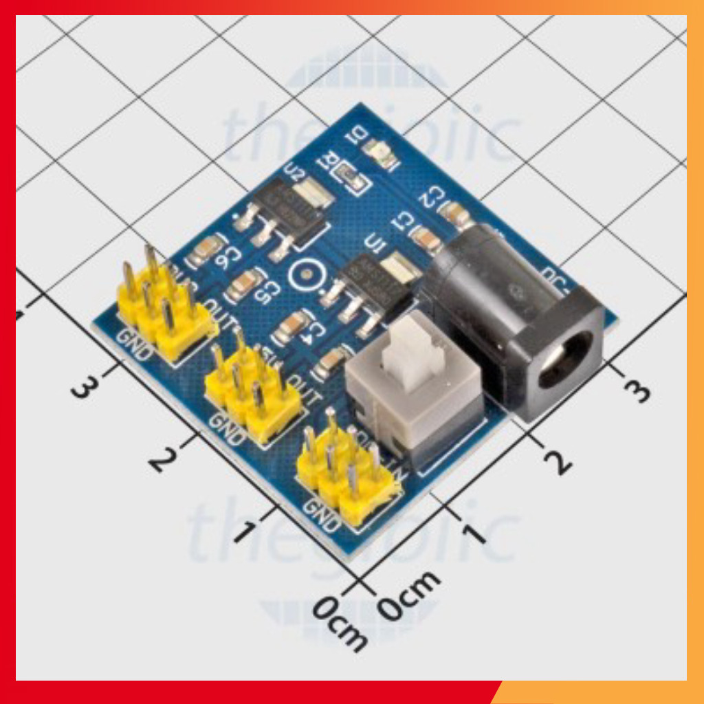 [2 Cái]- AMS1117 Mạch Ổn Áp 3 Ngõ Ra 3.3V 5V 12V Shop ekit.vn