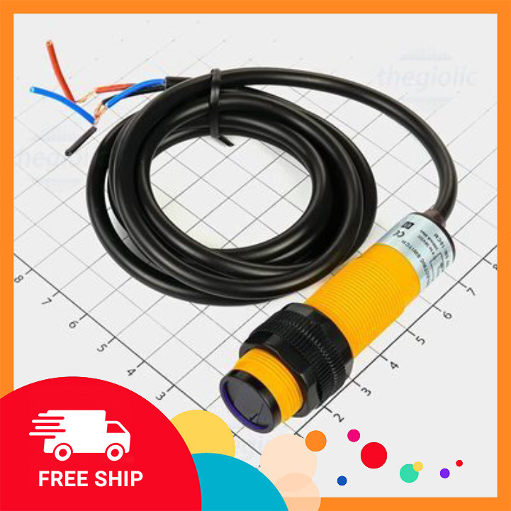 E3F-DS10P1 Cảm Biến Khoảng Cách Vật Cản 10cm PNP-NO Điện Tử Tín Phát