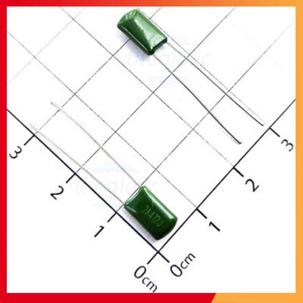 [50 Cái]- Tụ Kẹo Xanh 4.7nF 100VDC 2A472J-CL11 Shop ekit.vn