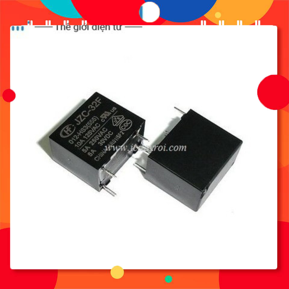 [2 Cái]- Relay JZC-32F-024-HS TechParts Việt