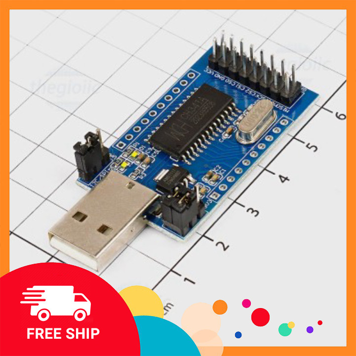 CH341A Module Chuyển Đổi USB To UART/I2C/SPI Điện Tử Tín Phát