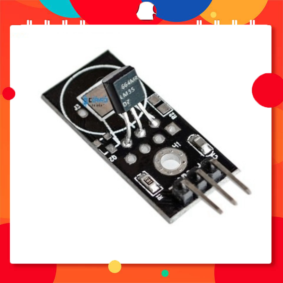 Module cảm biến nhiệt độ LM35 TechParts Việt