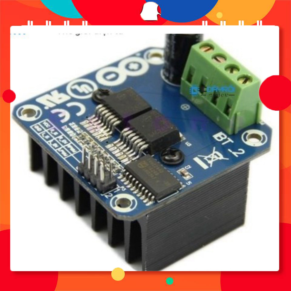Module điều khiển động cơ BTS7960 43A TechParts Việt