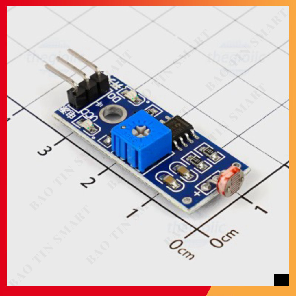 [2 Cái]- LM393 Cảm Biến Ánh Sáng Quang Trở 3 Chân Shop ekit.vn