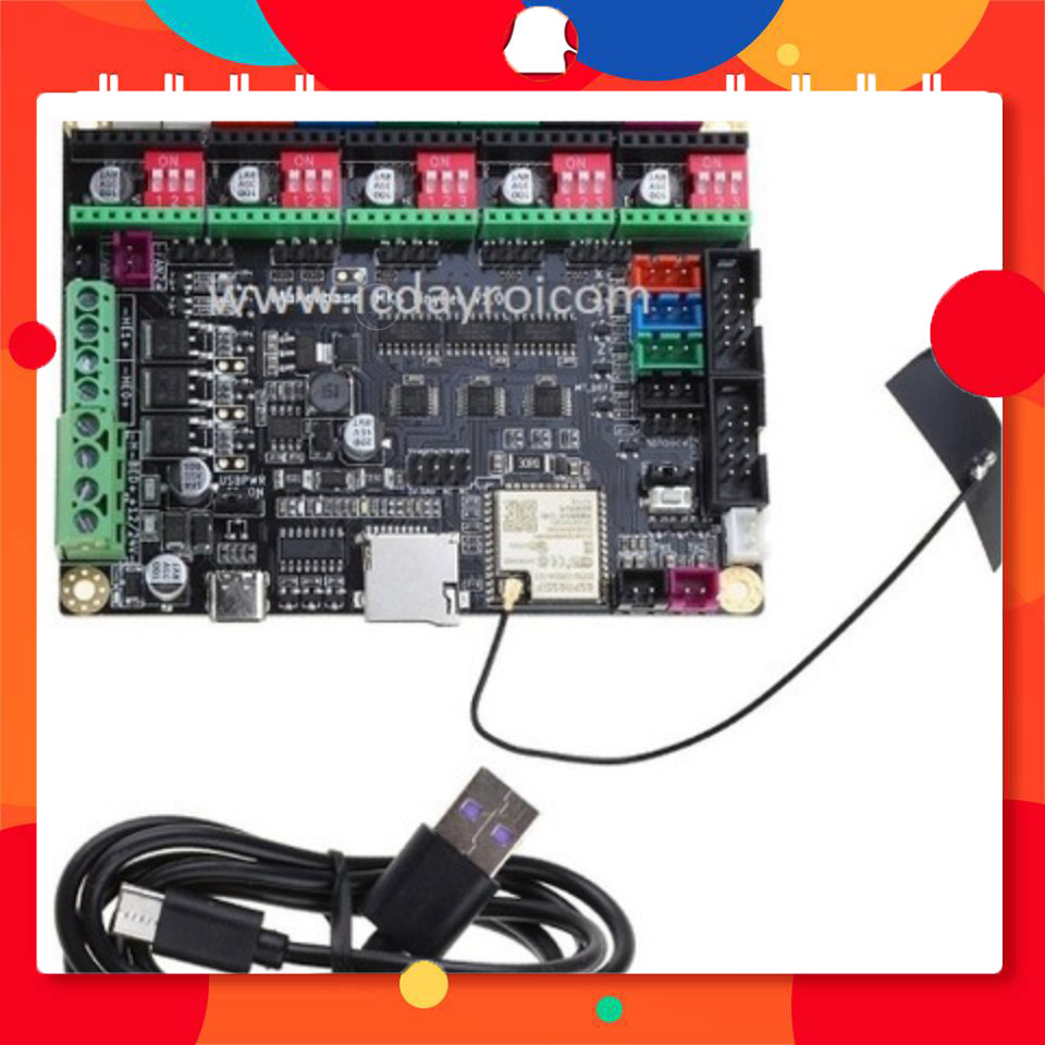 Mạch wifi ESP32 điều khiển máy in 3D CNC MKS TinyBee TechParts Việt