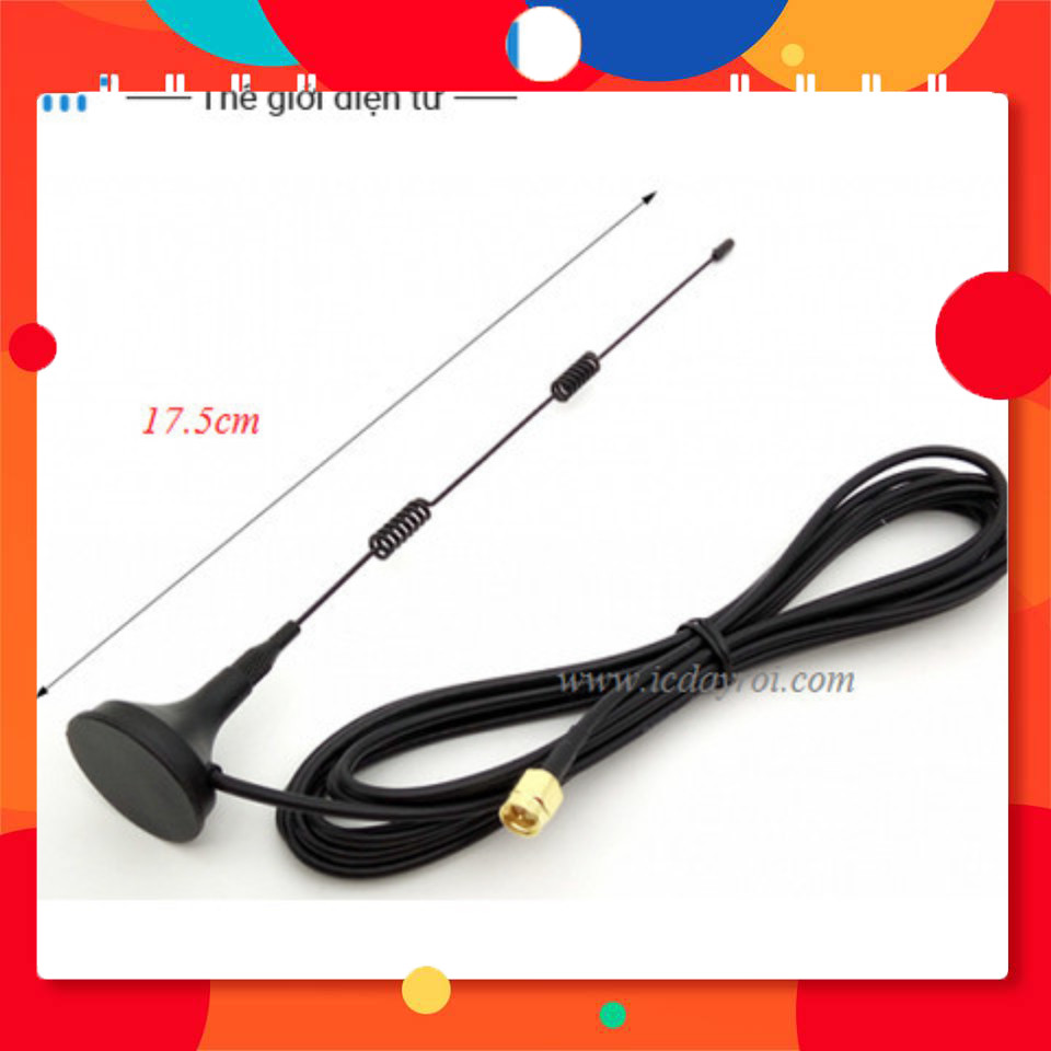 Antenna 433MHz 7DBI SMA TechParts Việt