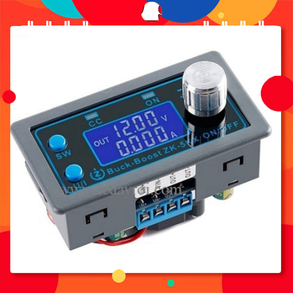 Mạch điều chỉnh điện áp buck boost ZK-5KX 5A TechParts Việt