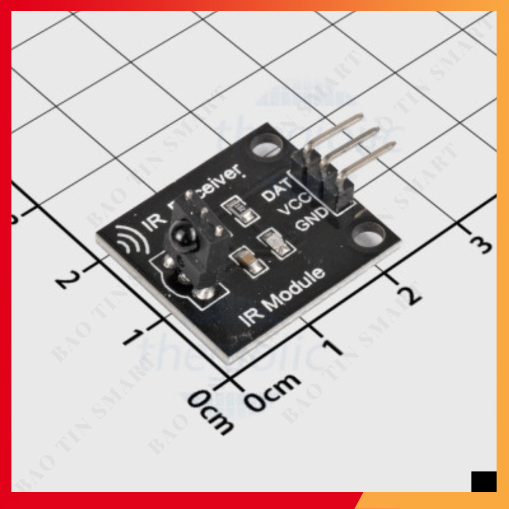 [3 Cái]- Mạch Thu Hồng Ngoại IR 38KHz Ngõ Ra TTL 5VDC Shop ekit.vn