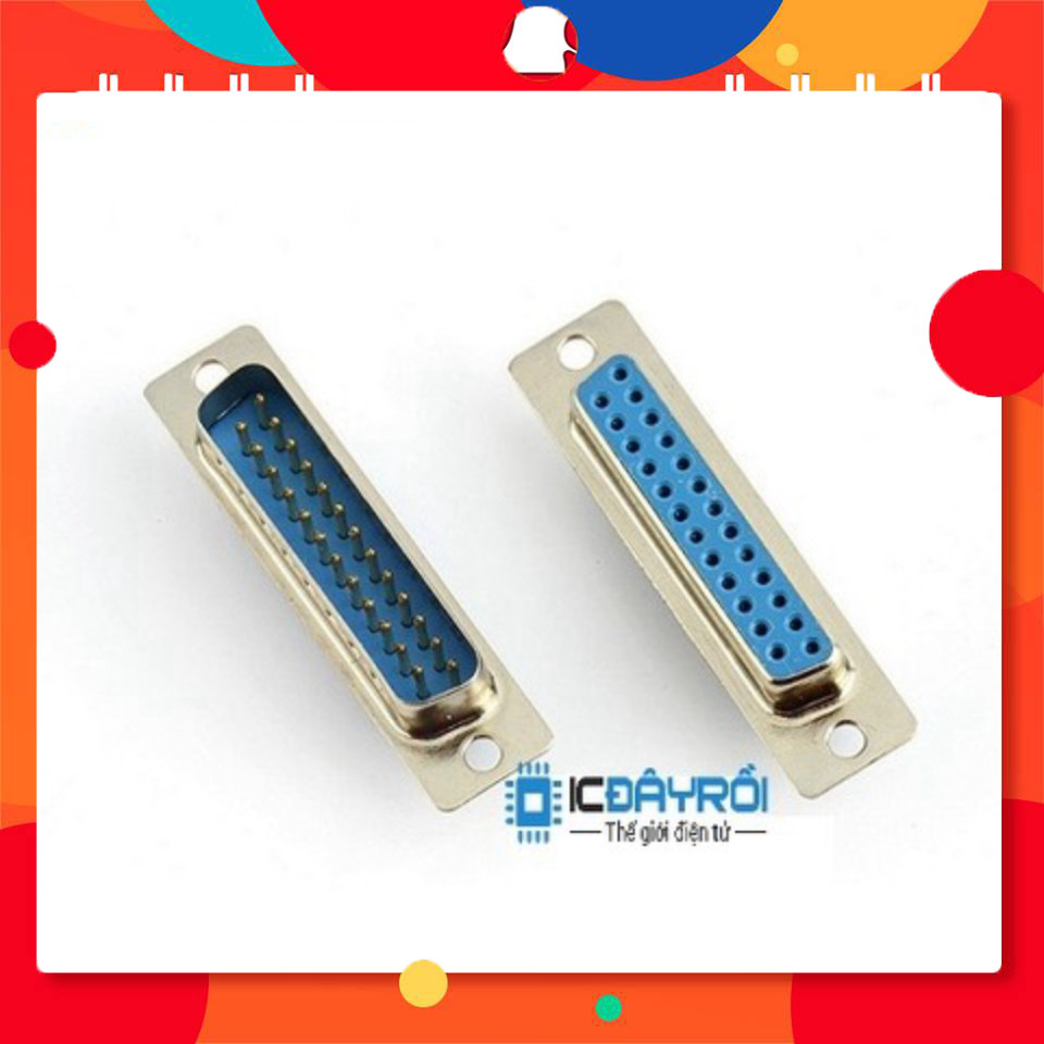 [5 Cái]- Đầu hàn DB25 cái hàn dây TechParts Việt