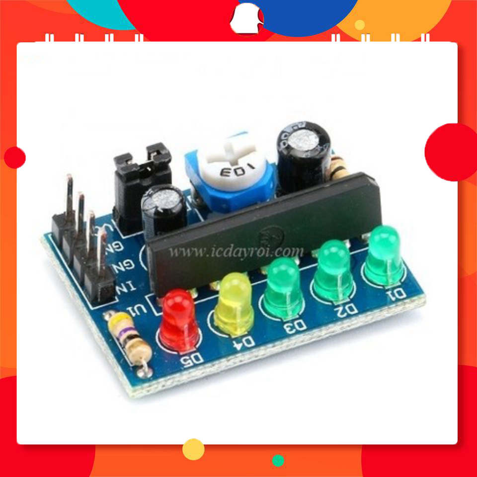 Mạch led nháy theo nhạc KA2284 TechParts Việt