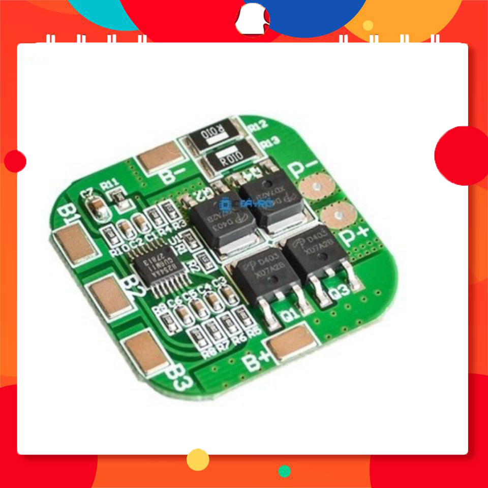 Mạch sạc và bảo vệ Pin 4S 20A TechParts Việt
