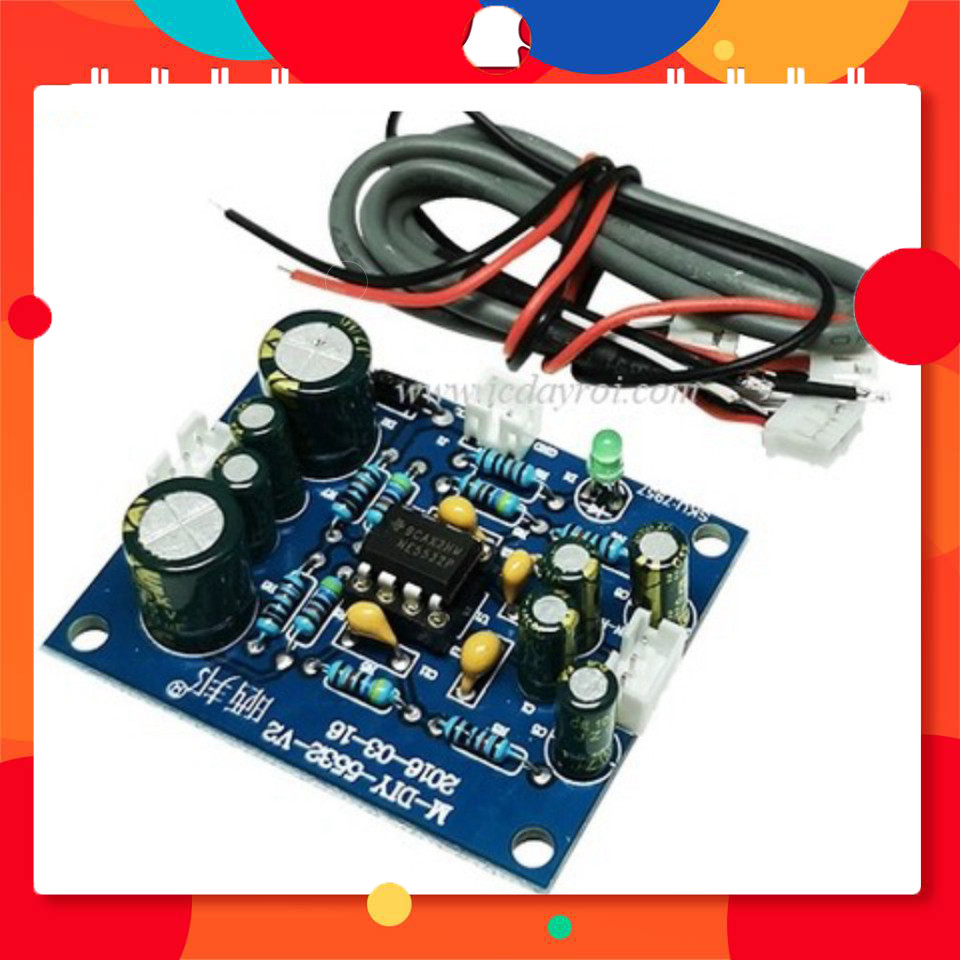 Mạch khuếch đại đệm âm thanh NE5532 TechParts Việt