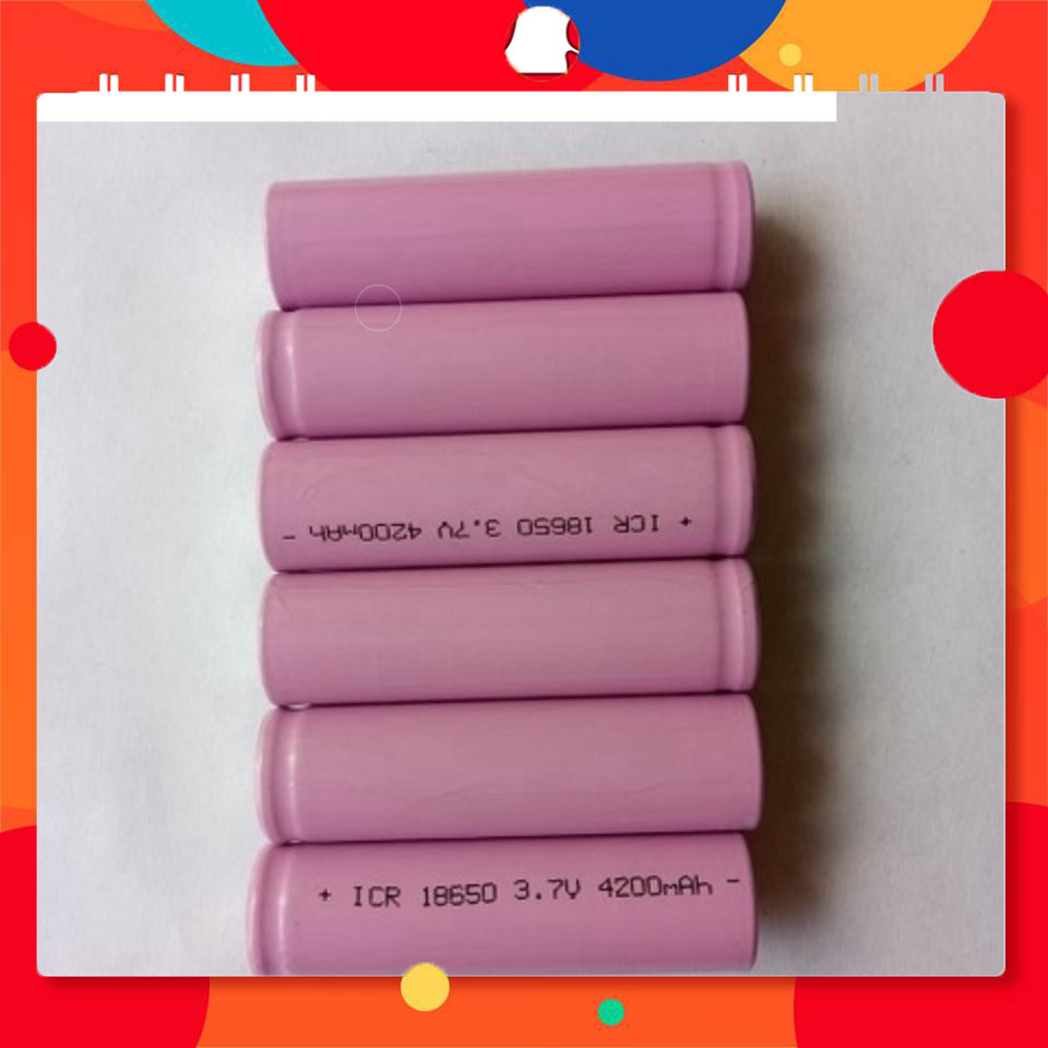 Pin Cell 18650 4200mAh 3.7V TechParts Việt