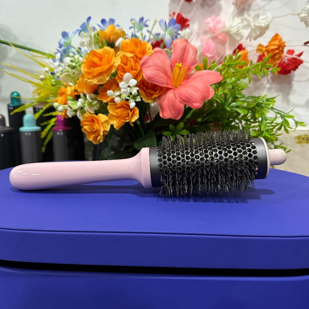 Lược tạo phồng Dyson cao cấp, thân Dyson   cán gỗ thủ công 3 lớp.