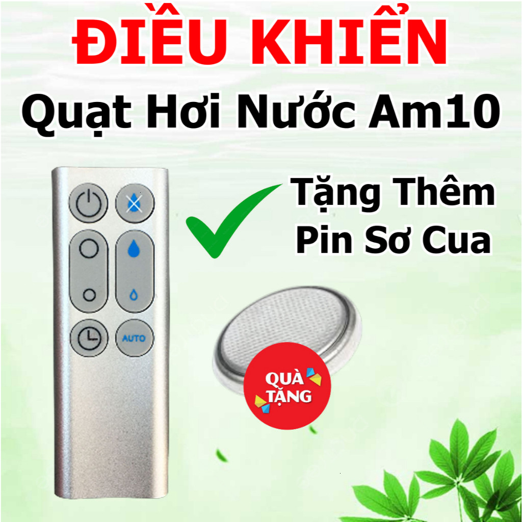 Tiêu đề sản phẩm mới:

"Dyson AM10 Điều khiển từ xa cho quạt bù ẩm"

Hoặc:

"Quạt bù ẩm Dyson AM10 Đ