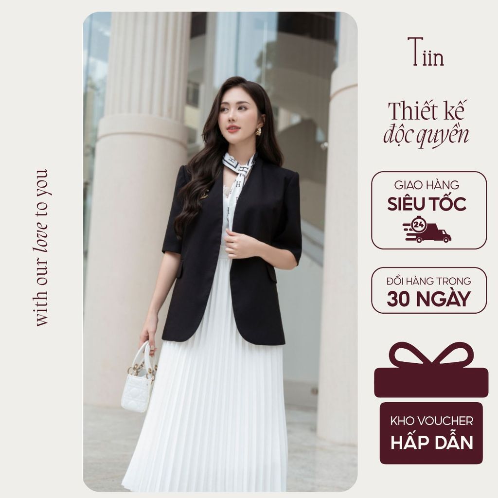 TIINSTORE Áo 2 dây phối ren AHN245