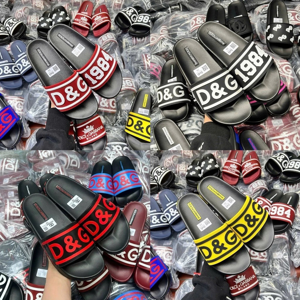 🔥CHUẨN ĐẾ-DG🔥Dép Quai Ngang Nam DG 1984 Cao Su Dế Dế Có Logo 2026