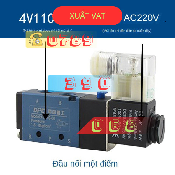 Van Điện Từ  4v210-08 4v410-15