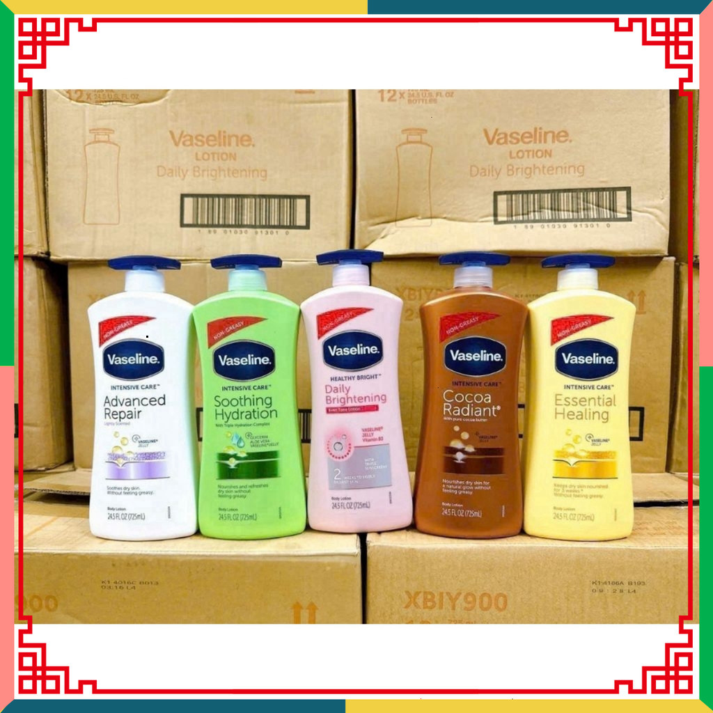 Sữa Dưỡng Thể Vaseline Mỹ Healthy Bright Daily Brightening - 725ml
