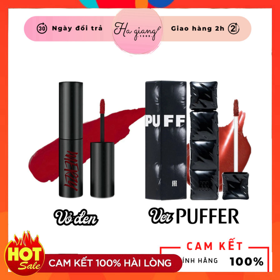 Son Kem Lì Merzy The First Velvet Tint V6 Version V6 BLUE DREAM - V6 SIREN - V6 CLASSIC Đỏ gạch tone