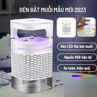 Đèn bắt muỗi thế hệ mới diệt côn trùng điện quang máy bắt muỗi kiêm đèn ngủ chống lóa mắt - HGHOME