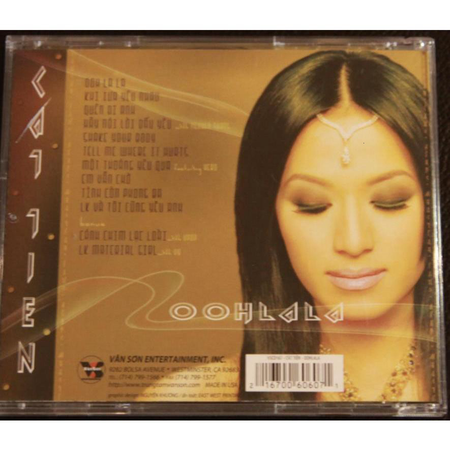 ĐĨA CD 3308. Cat Tien - Ooh la la - 2007 chất lượng cao