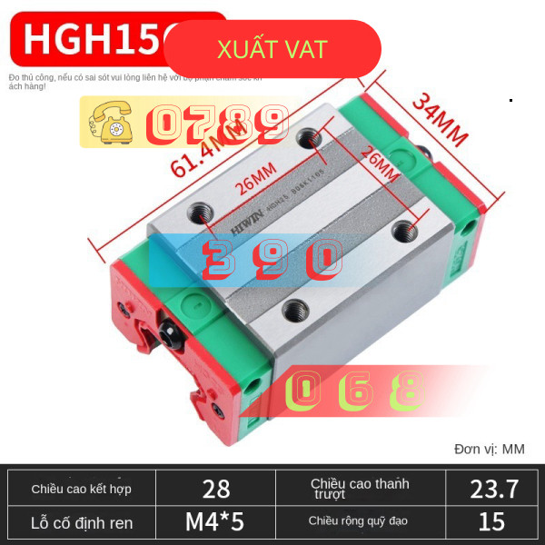 Thanh Trượt Hgh20/30ca/Hgw25/Mgn7/9