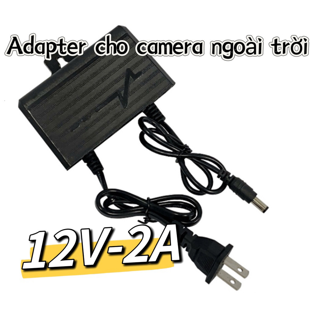 Nguồn camera trong nhà fnkvision 5V - nguồn camera ngoài trời fnkvision 12V - Bảo hành 3 tháng