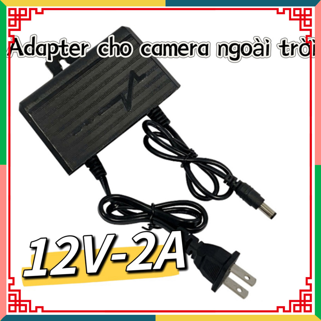 Nguồn camera trong nhà fnkvision 5V - nguồn camera ngoài trời fnkvision 12V - Bảo hành 3 tháng