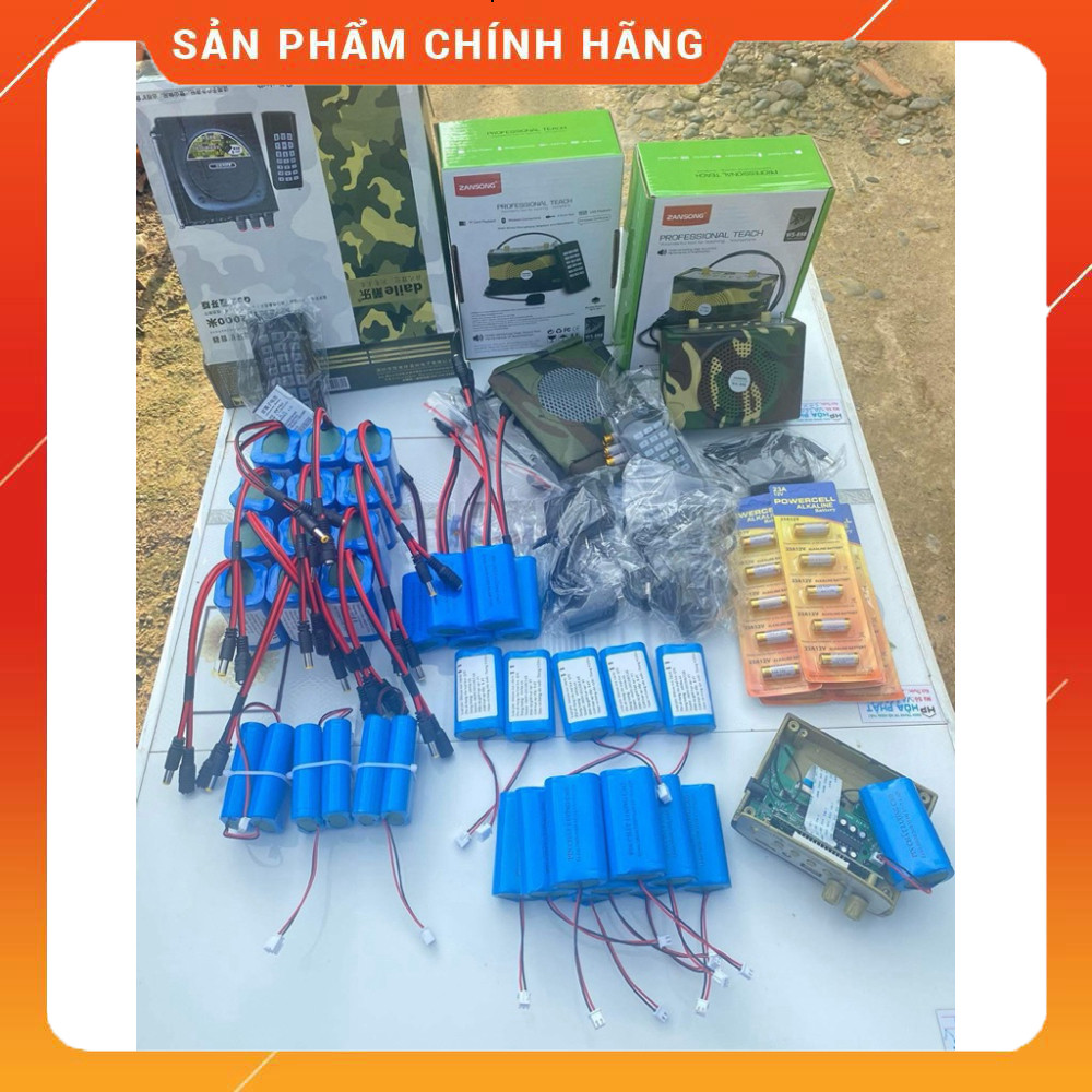 Pin Loa WS 898 Li-ion 18650 trong Loa .
