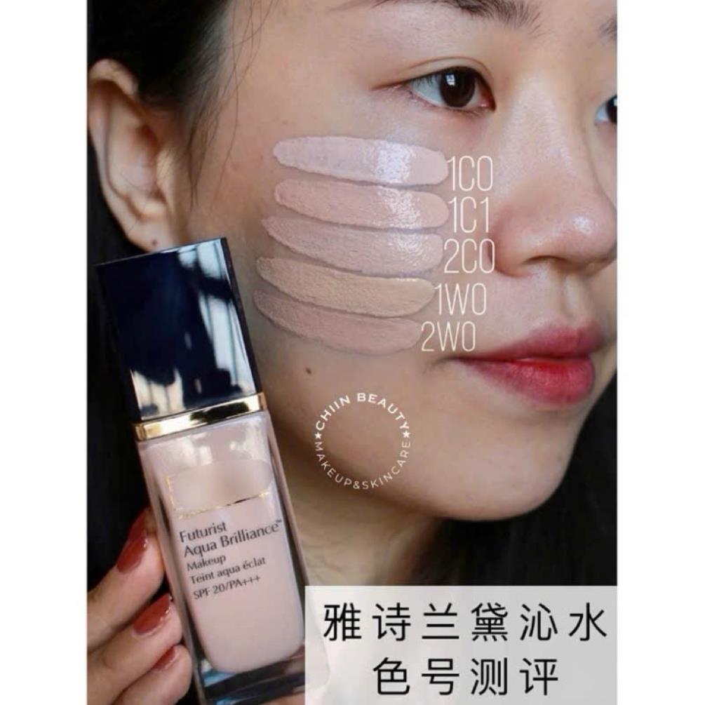(Chiinbeauty) Kem nền EL Futurist Aqua Brilliance màu 1C0, 1W0 (Auth 100%)