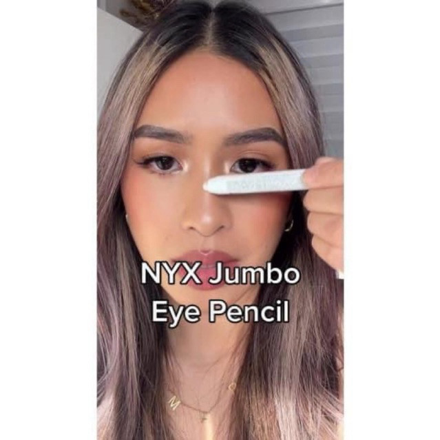 (Chiinbeauty) Bill US - Chì trắng nhũ kẻ mắt đa năng NYX Jumbo Eye Pencil màu Cottage Cheese {ChiinB